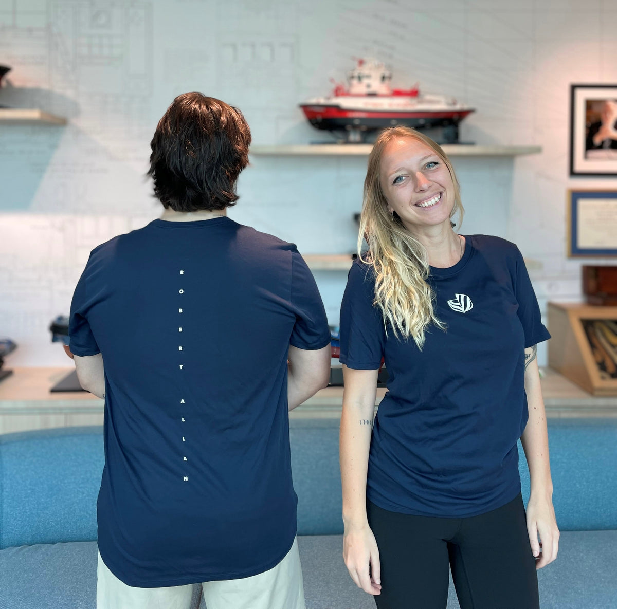 custom robert allan Nike dry-fit tees